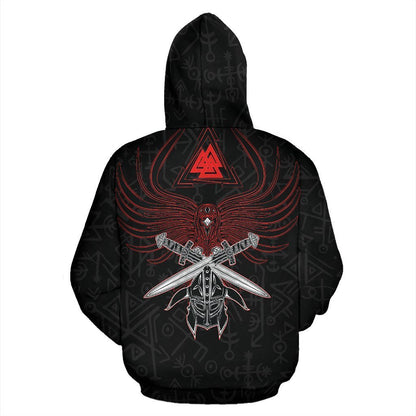 I'm A Viking - I Fight For Freedom Hoodie - Amaze Style™-ALL OVER PRINT HOODIES (P)