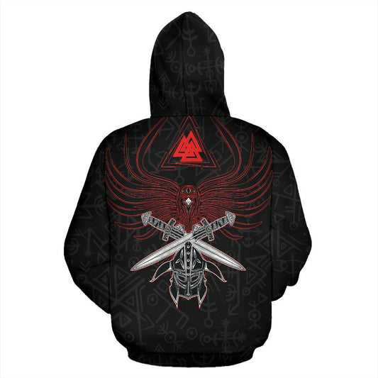 I'm A Viking - I Fight For Freedom Hoodie - Amaze Style™-ALL OVER PRINT HOODIES (P)