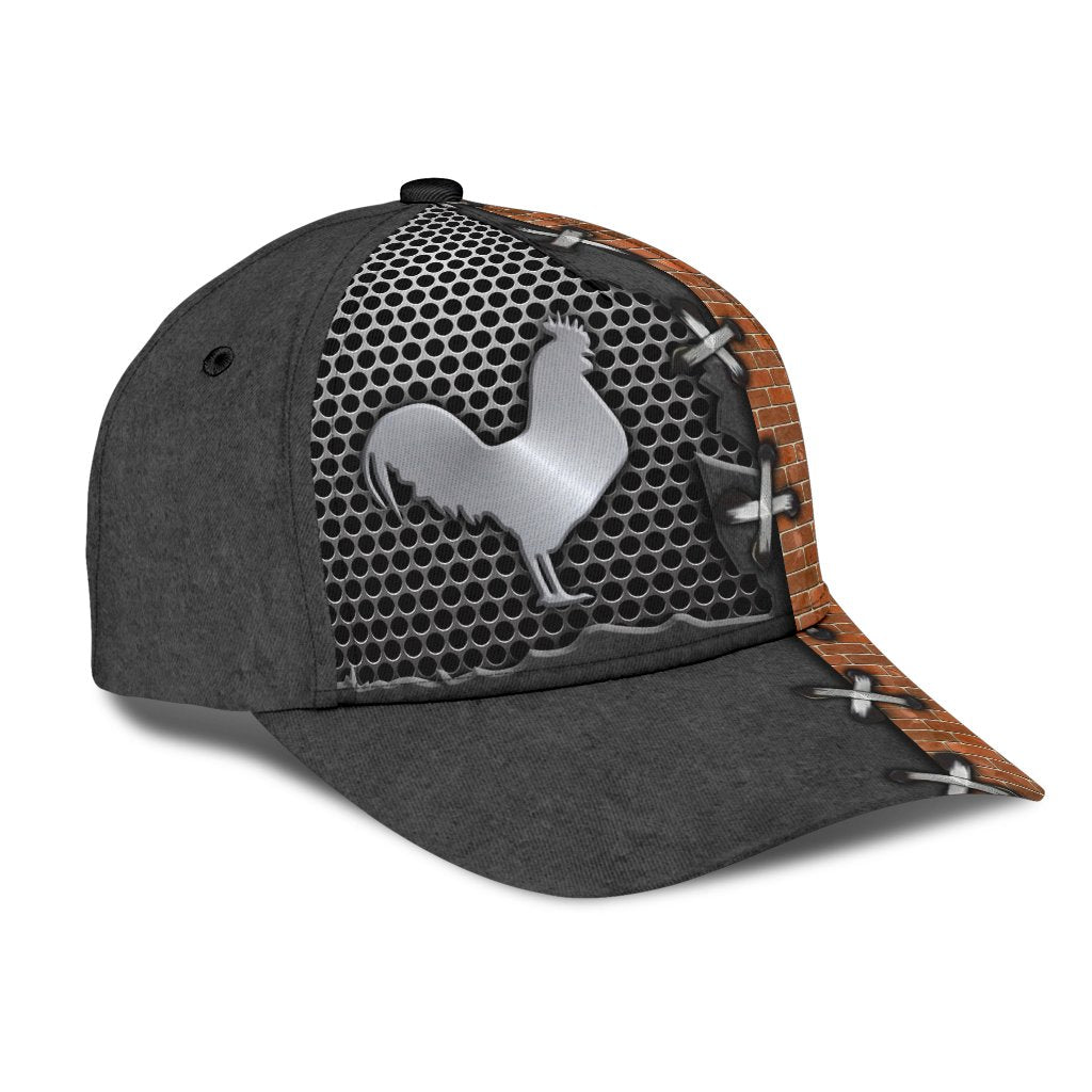 Rooster 3D Printed Cap