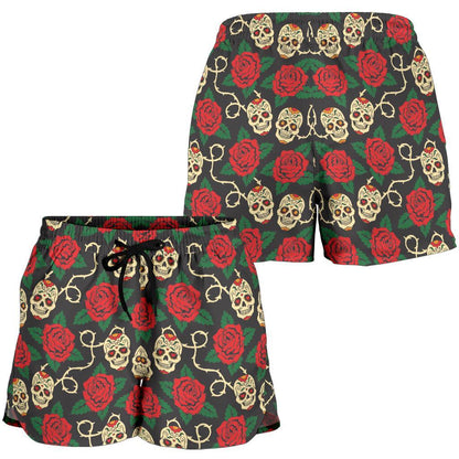 Teschio e Rose-Amaze Style™-Women's Shorts - Teschio e Rose-XS-Vibe Cosy™
