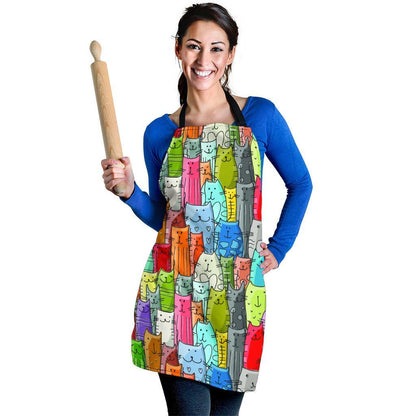 Gatti Colorati - Grembiule da Cucina -Amaze Style™-Gatti Colorati - Grembiule da Cucina -Vibe Cosy™