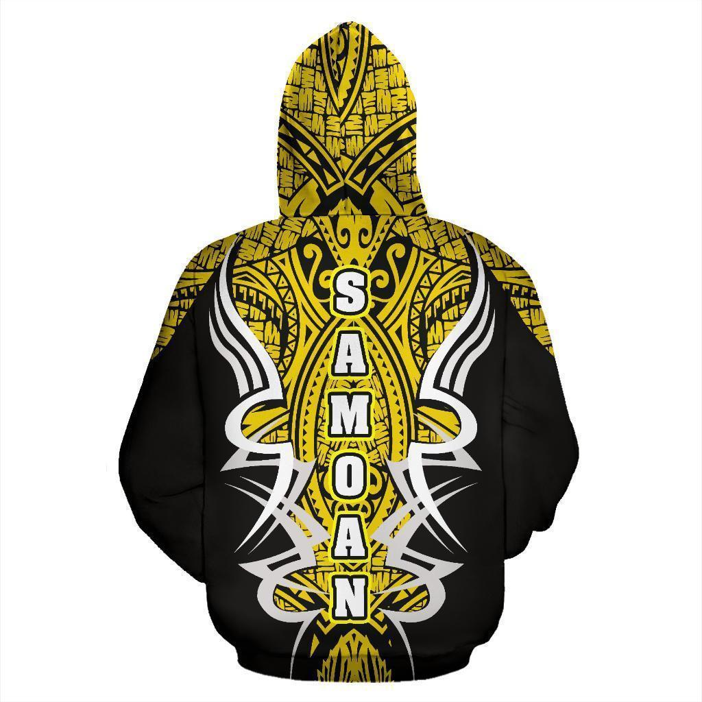Samoan Turtle Polynesian Hoodie - Armor Style - Amaze Style™-ALL OVER PRINT HOODIES (P)