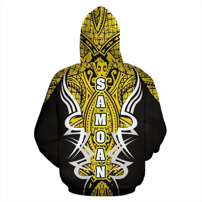 Samoan Turtle Polynesian Hoodie - Armor Style - Amaze Style™-ALL OVER PRINT HOODIES (P)