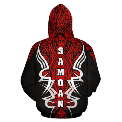 Samoan Turtle Polynesian Hoodie - Armor Style - Amaze Style™-ALL OVER PRINT HOODIES (P)