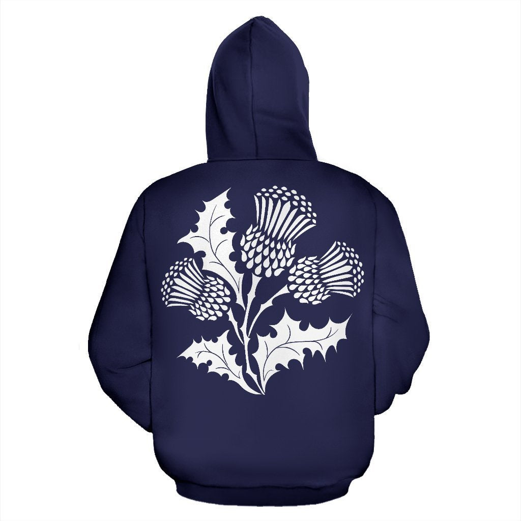 Scottish Flag And Lion All-Over Hoodie NNK - Amaze Style™-Apparel