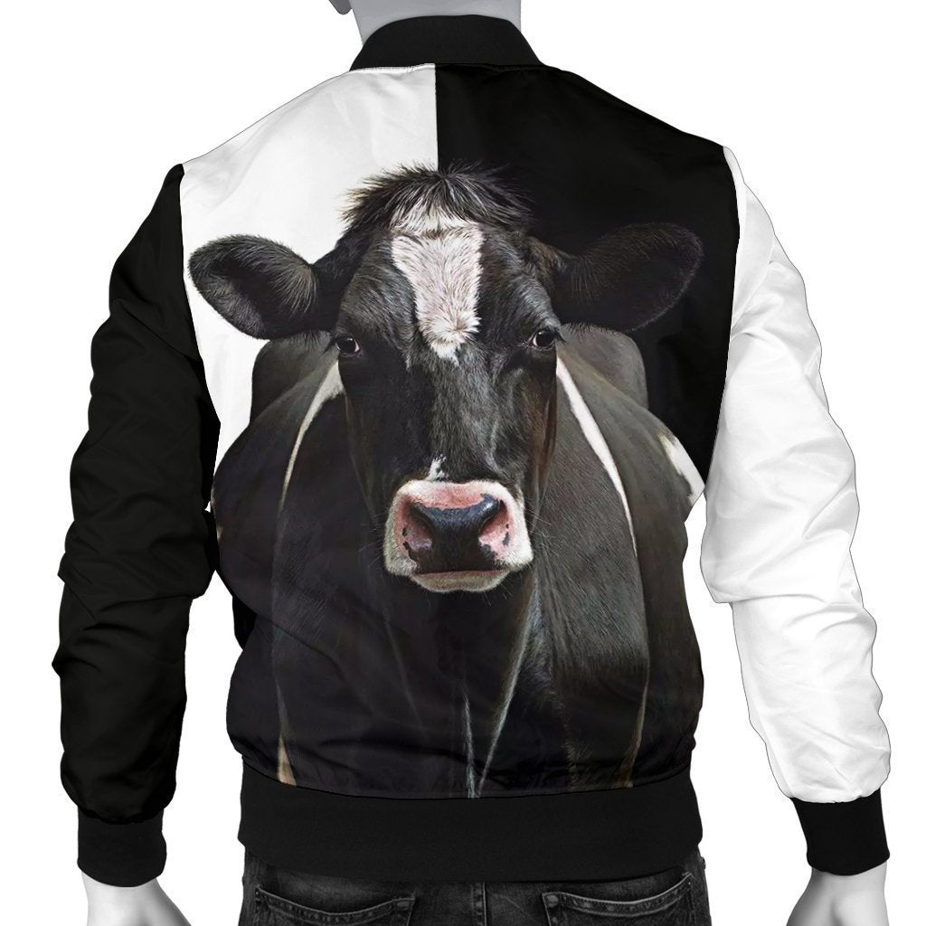 Men's Bomber Jacket - Dairy Cow - Amaze Style™-Apparel