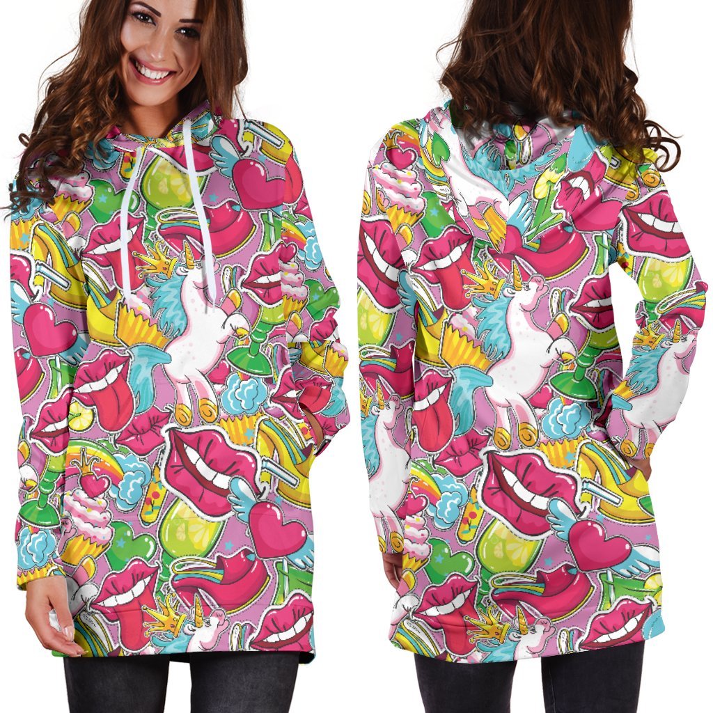 Lingue-Amaze Style™-Hoodie Dress - Lingue-XS-Vibe Cosy™