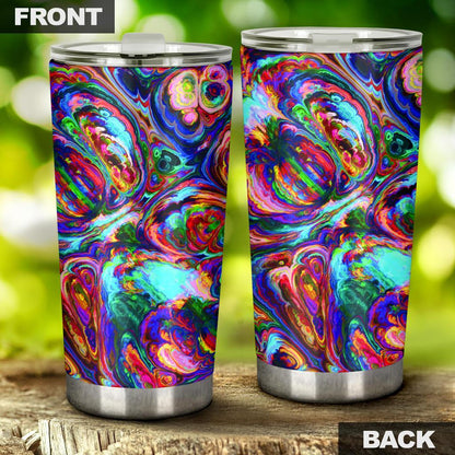 Abstract Oil Paintings P1 - Travel Tumbler-Amaze Style™-Tumbler - Abstract Oil Paintings P1 - Travel Tumbler-20oz Large-Vibe Cosy™