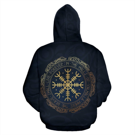 Viking All Over Hoodie - Amaze Style™-ALL OVER PRINT HOODIES (P)