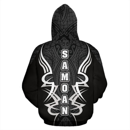 Samoan Turtle Polynesian Hoodie - Armor Style - Amaze Style™-ALL OVER PRINT HOODIES (P)
