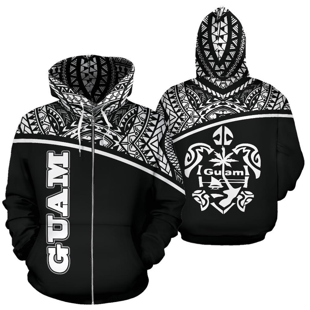 Guam All Over Zip-Up Hoodie - Micronesia Curve Style - Amaze Style™-ALL OVER PRINT ZIP-UP HOODIES