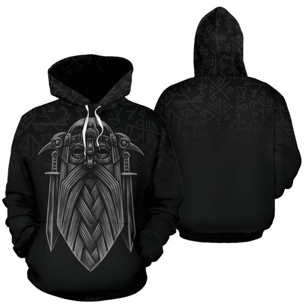 Odin Viking Hoodie Bn10 - Amaze Style™-ALL OVER PRINT HOODIES (P)
