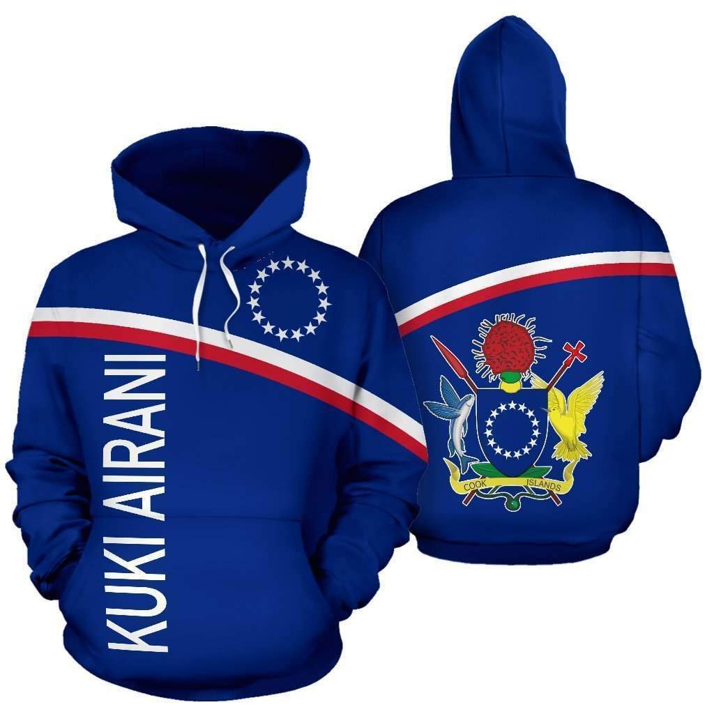 Cook Islands All Over Hoodie - Curve Version HC - Amaze Style™-Apparel