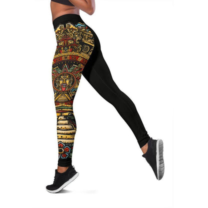 Mexico Aztec Sun Stone Tattoo - Amaze Style™-Apparel