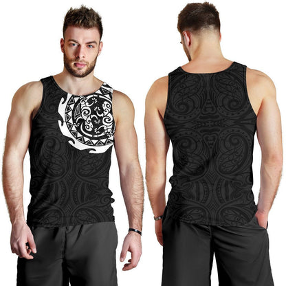 Maori Tangaroa Tattoo New Zealand All Over Hoodie - White NVD - Amaze Style™-Apparel