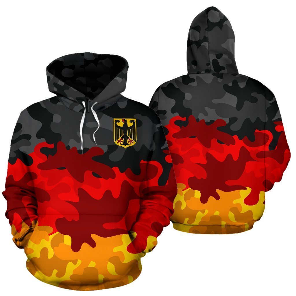 German Camo Hoodie K5 - Amaze Style™-Apparel