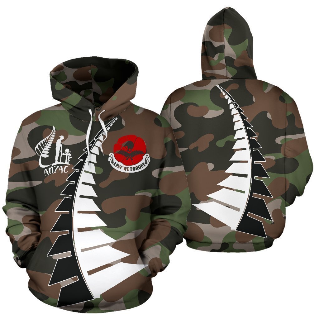 Lest We Forget Hoodie New Style Camo K4 - Amaze Style™-Apparel