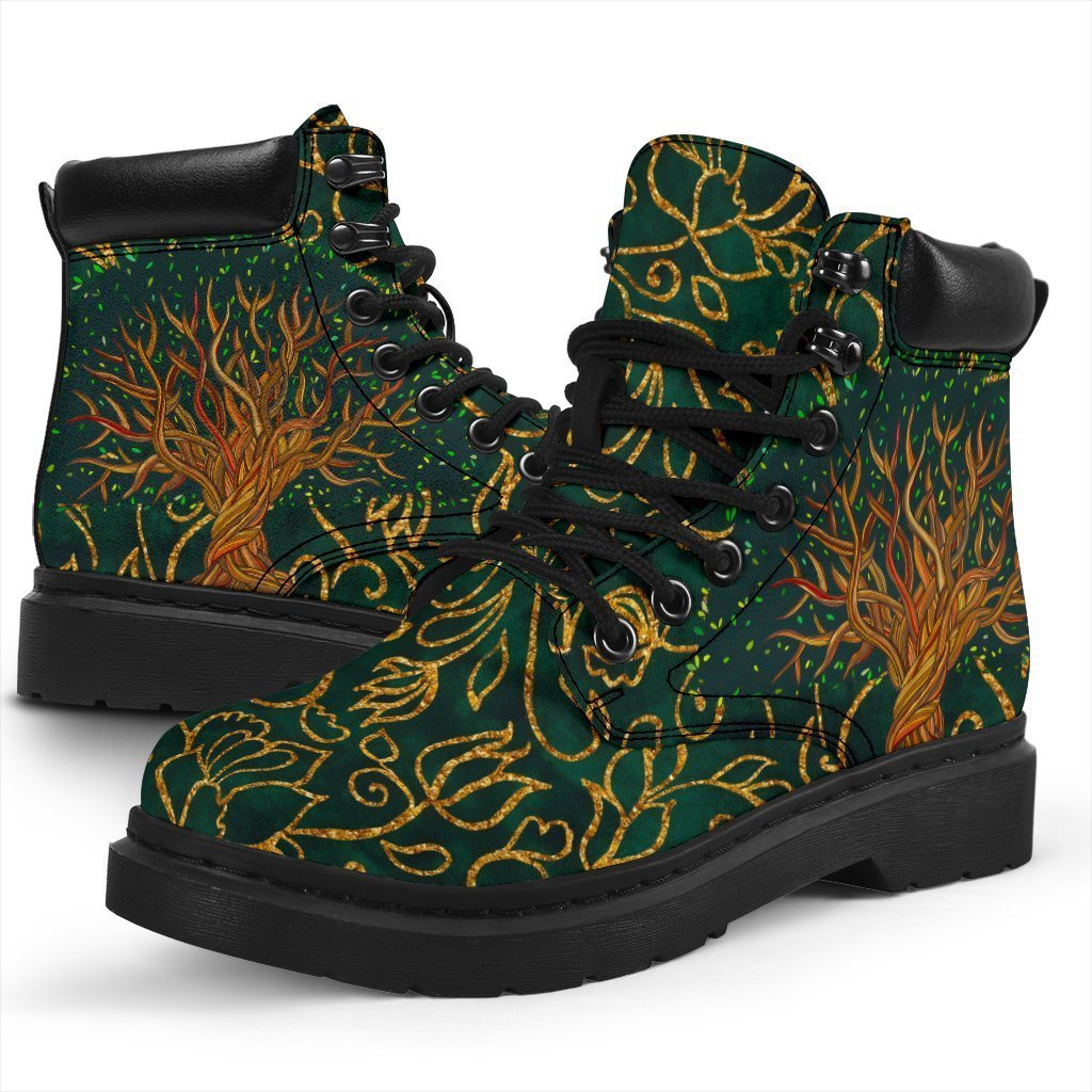Celtic Tree Of Life Classic Boots For Men And Women TN