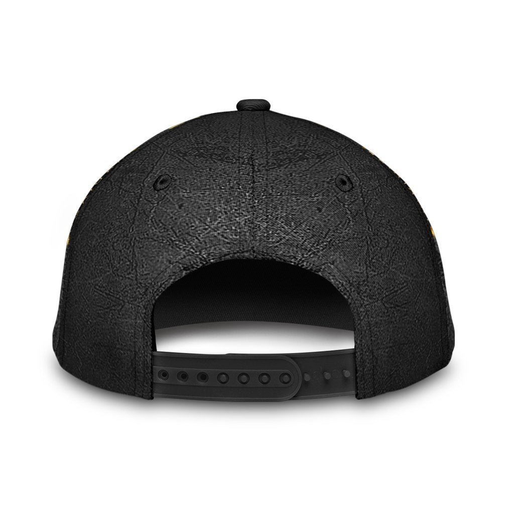 Custom Name Skull Classic Cap