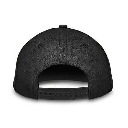 Custom Name Skull Classic Cap