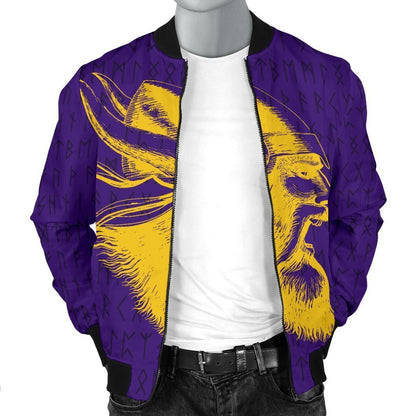 Viking Warrior™  Men's Bomber Jacket TH75 - Amaze Style™-BOMBER JACKETS (P)