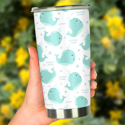 Tumbler Whales-Amaze Style™-Tumbler - Tumbler Whales-20oz Large-Vibe Cosy™