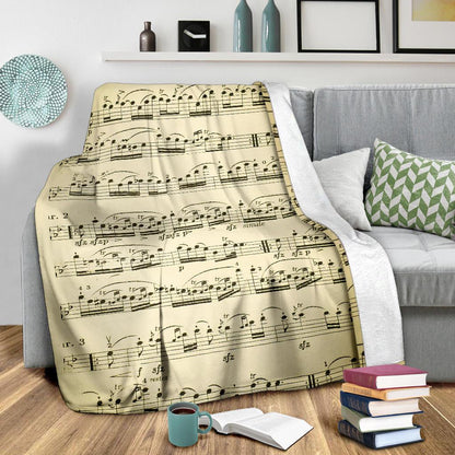 Spartito-Amaze Style™-Premium BlanketSpartito-Youth (56 x 43 inches / 140 x 110 cm)-Vibe Cosy™
