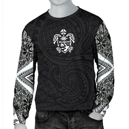 Guam Men's Sweater -  Polynesian Turtle - BN09 - Amaze Style™-SWEATERS