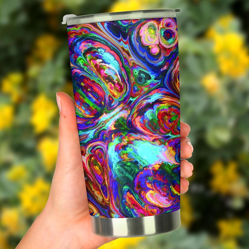 Abstract Oil Paintings P1 - Travel Tumbler-Amaze Style™-Tumbler - Abstract Oil Paintings P1 - Travel Tumbler-20oz Large-Vibe Cosy™