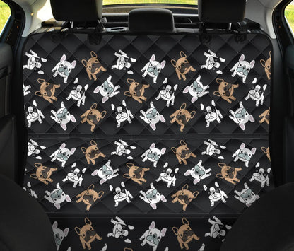Piccoli Bulldog/ Nero-Amaze Style™-Pet Seat Cover - Piccoli Bulldog/ Nero-Regular (Cars / SUVs)-Vibe Cosy™