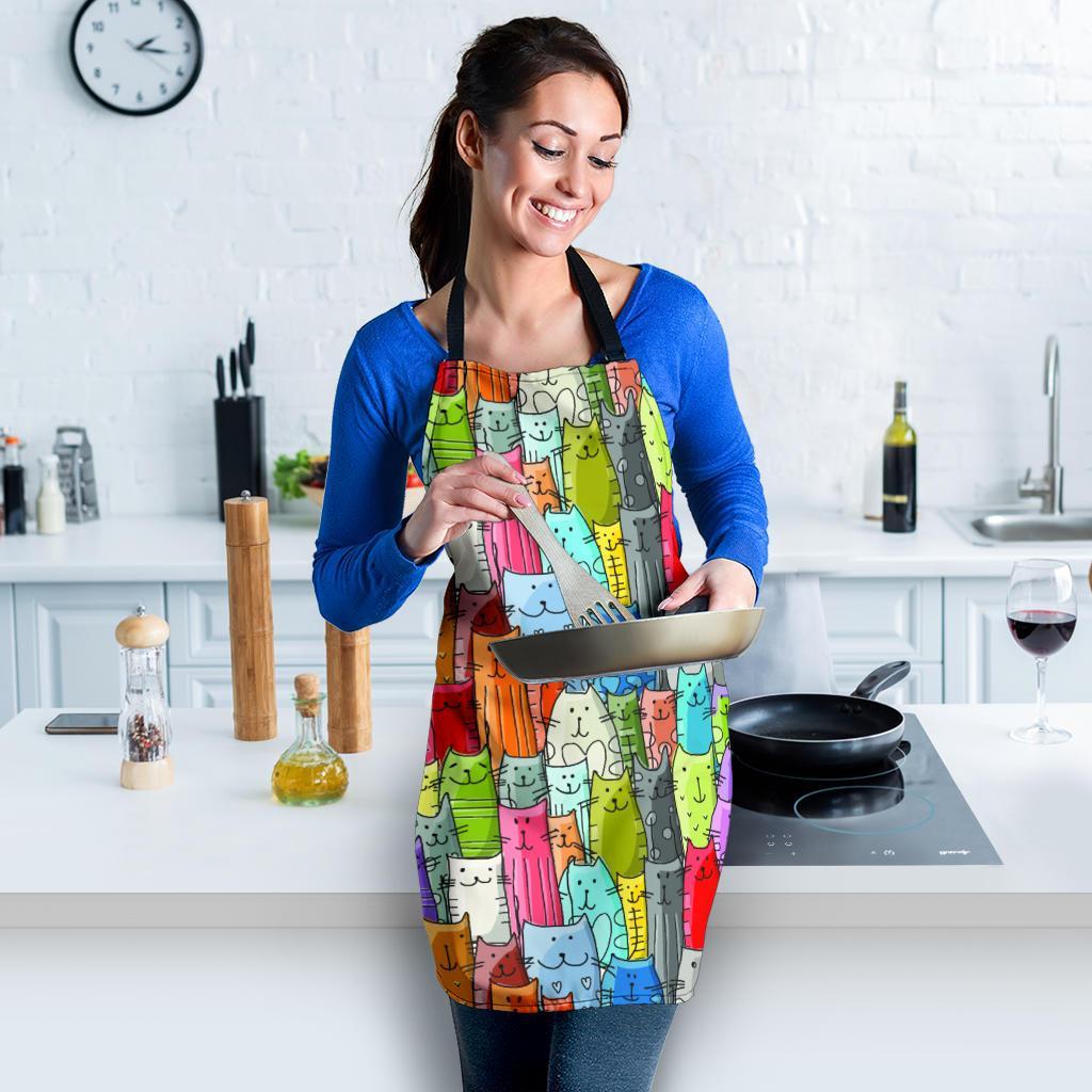 Gatti Colorati - Grembiule Cucina -Amaze Style™-Gatti Colorati - Grembiule Cucina -Vibe Cosy™
