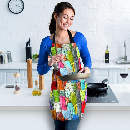 Gatti Colorati - Grembiule Cucina -Amaze Style™-Gatti Colorati - Grembiule Cucina -Vibe Cosy™