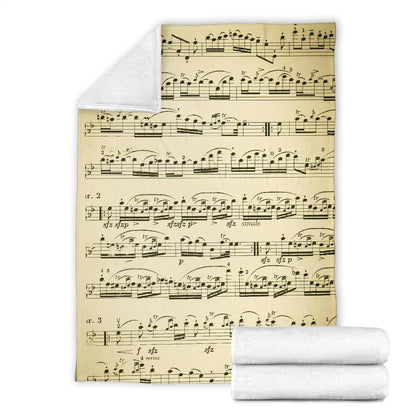 Spartito-Amaze Style™-Premium BlanketSpartito-Youth (56 x 43 inches / 140 x 110 cm)-Vibe Cosy™