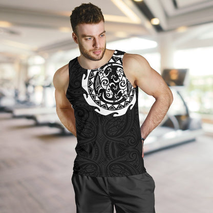 Maori Tangaroa Tattoo New Zealand All Over Hoodie - White NVD - Amaze Style™-Apparel