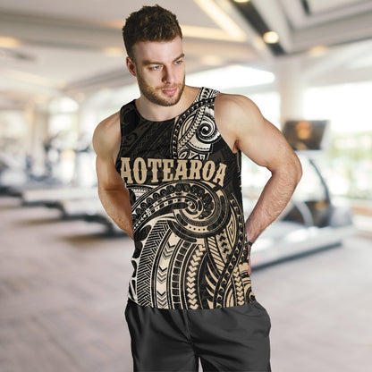 Maori Tattoo with Map New Zealand All Over Hoodie NVD - Amaze Style™-Apparel