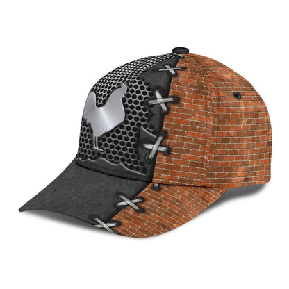 Rooster 3D Printed Cap
