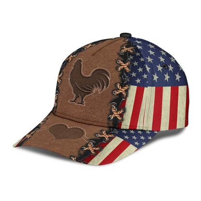 Rooster 3D Printed Cap