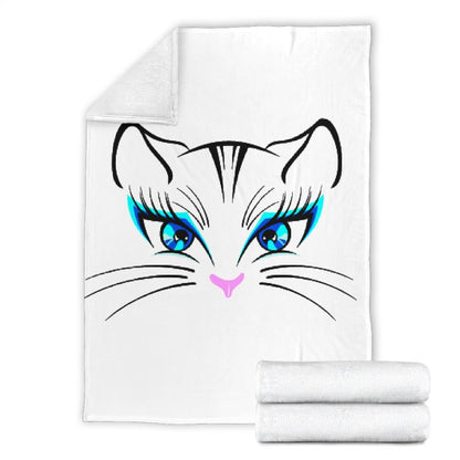 Occhi di Gatta-Amaze Style™-Premium BlanketOcchi di Gatta-Youth (56 x 43 inches / 140 x 110 cm)-Vibe Cosy™