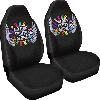 Cancer No One Fights Alone-Amaze Style™-Cancer No One Fights Alone-Vibe Cosy™