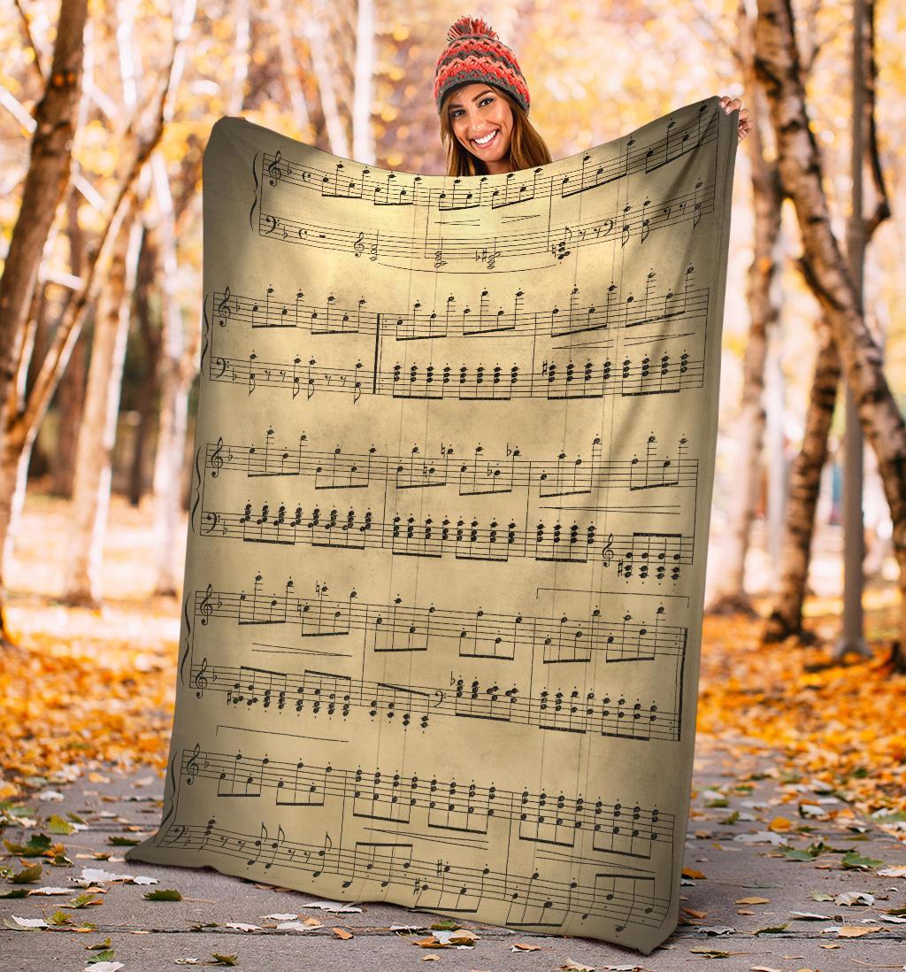 Spartito e Luci-Amaze Style™-Premium BlanketSpartito e Luci-Youth (56 x 43 inches / 140 x 110 cm)-Vibe Cosy™