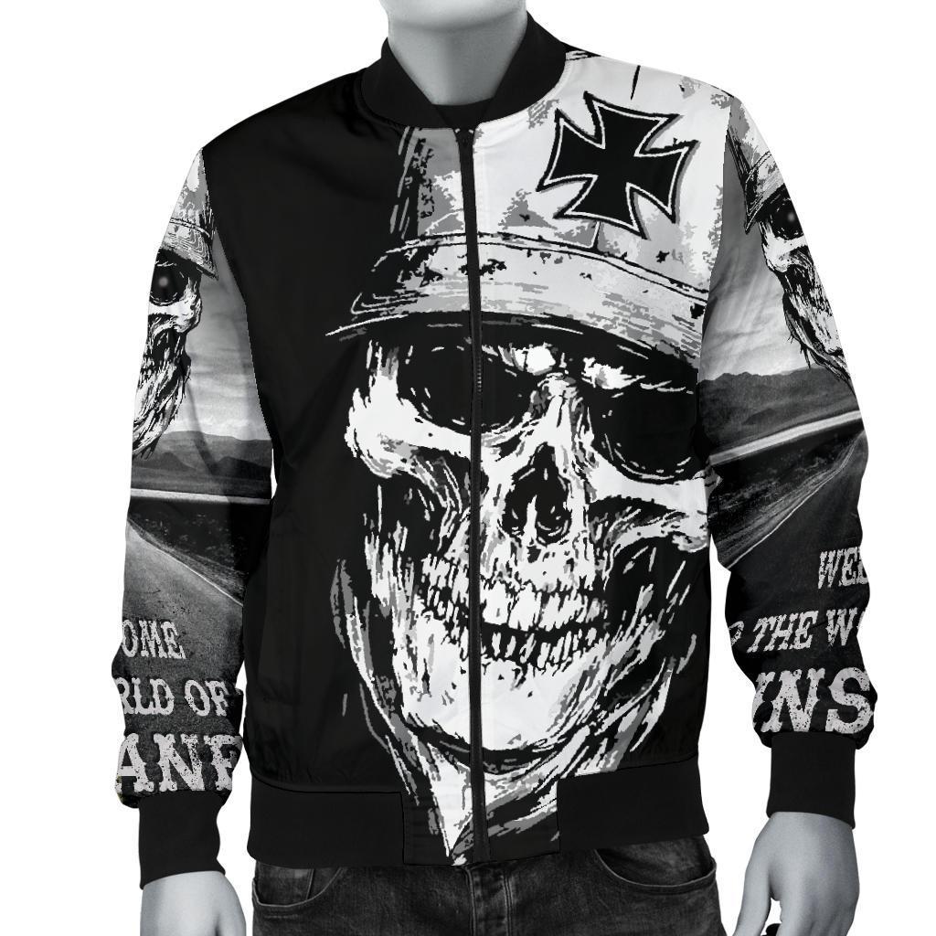 INSANOS Member Bomber Jacket-Amaze Style™-Men's Bomber Jacket - INSANOS Member Bomber Jacket-S-Vibe Cosy™