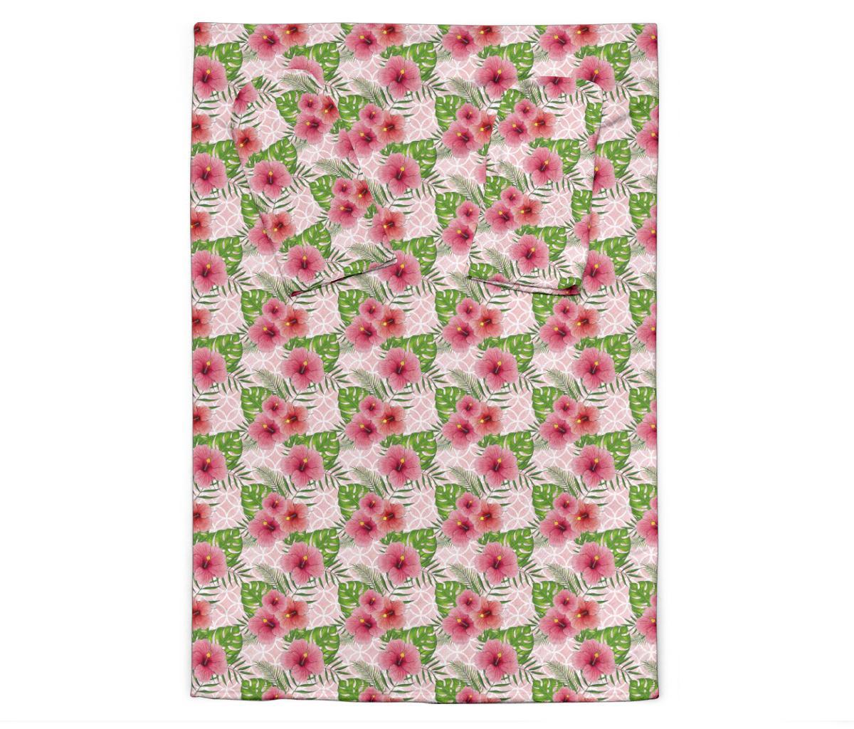 roses sleeve blanket-Amaze Style™-Sleeve Blanket - roses sleeve blanket-Adult 69"X53"-Vibe Cosy™