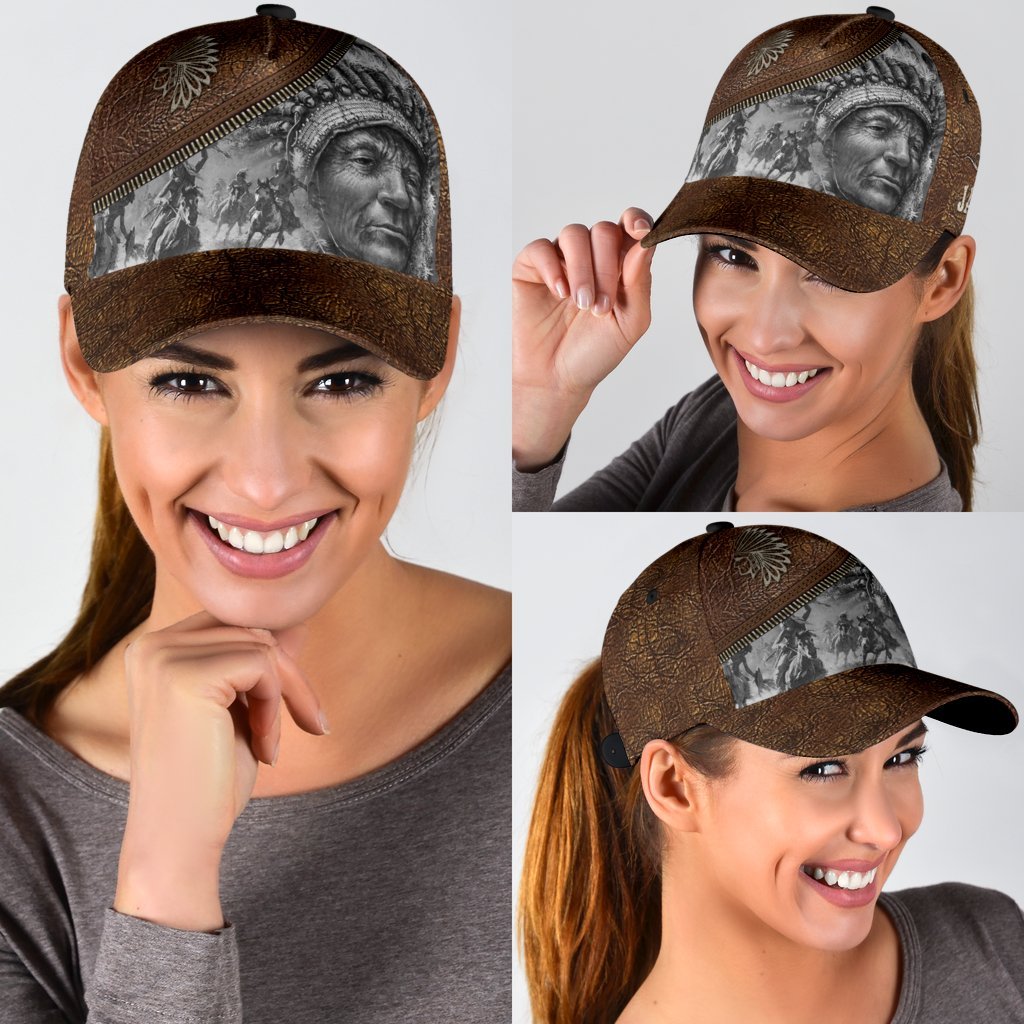 Customize Name Native American Classic Cap