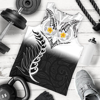 New Zealand Aotearoa Maori Fern and Plumeria Tattoo shirt and short for man and women PL240302 - Amaze Style™-Apparel
