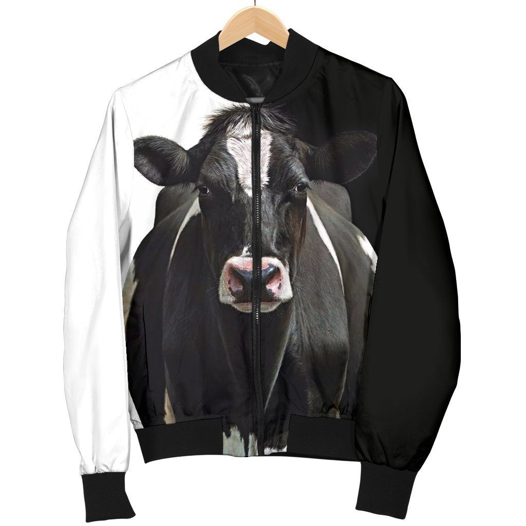 Men's Bomber Jacket - Dairy Cow - Amaze Style™-Apparel
