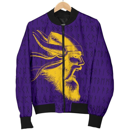 Viking Warrior™ Women's Bomber Jacket TH75 - Amaze Style™-BOMBER JACKETS (P)