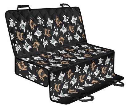 Piccoli Bulldog/ Nero-Amaze Style™-Pet Seat Cover - Piccoli Bulldog/ Nero-Regular (Cars / SUVs)-Vibe Cosy™
