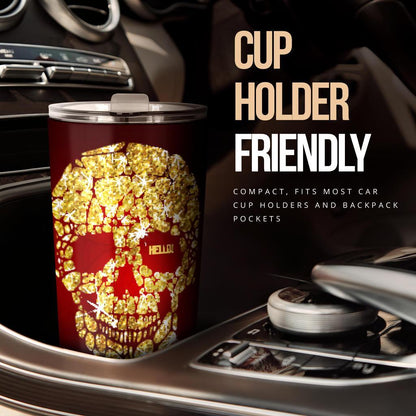 Teschio e Oro-Amaze Style™-Tumbler - Teschio e Oro-20oz Large-Vibe Cosy™