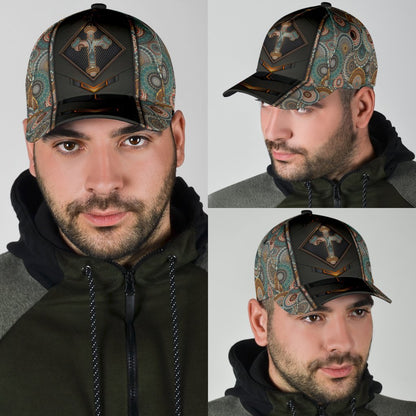 Jesus Cross Mandala Classic Cap ML