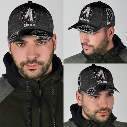 Customize Name Native American Classic Cap